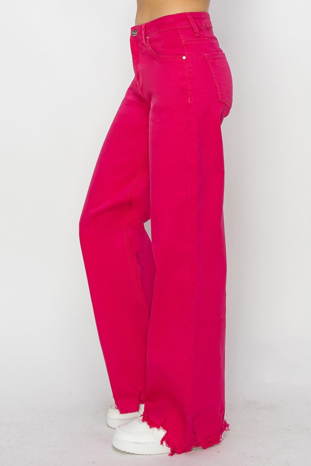 Racy High Rise Wide Leg Jeans