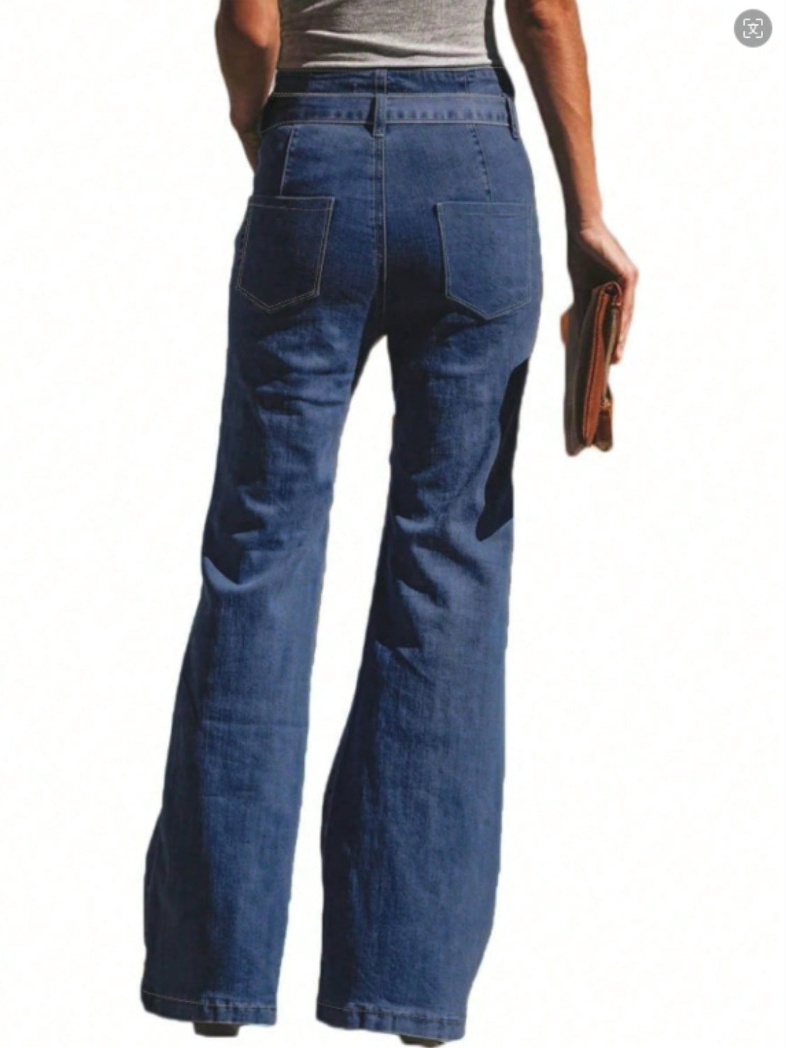 Katelyn Tied Flare Jeans