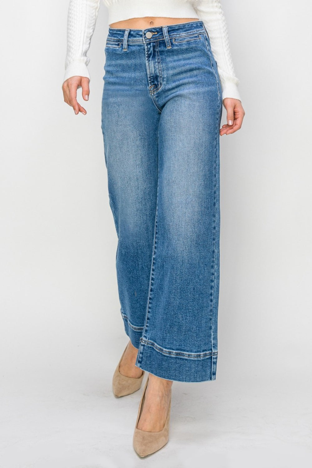 Jilly High Rise Wide Leg Jeans