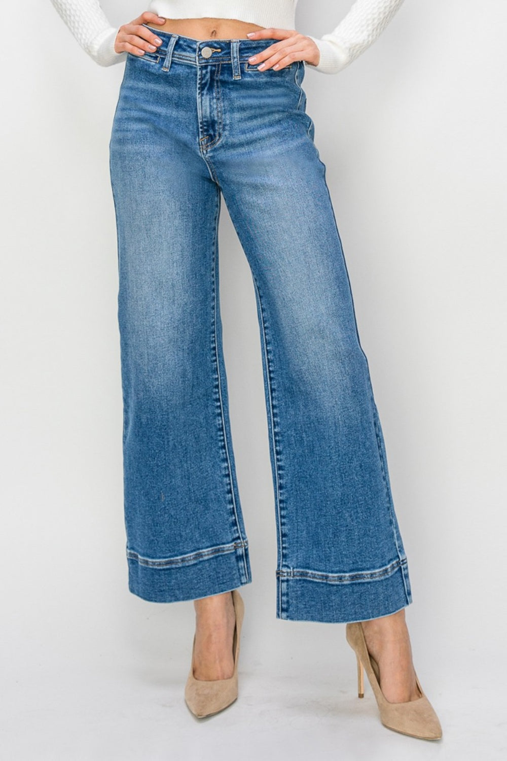 Jilly High Rise Wide Leg Jeans