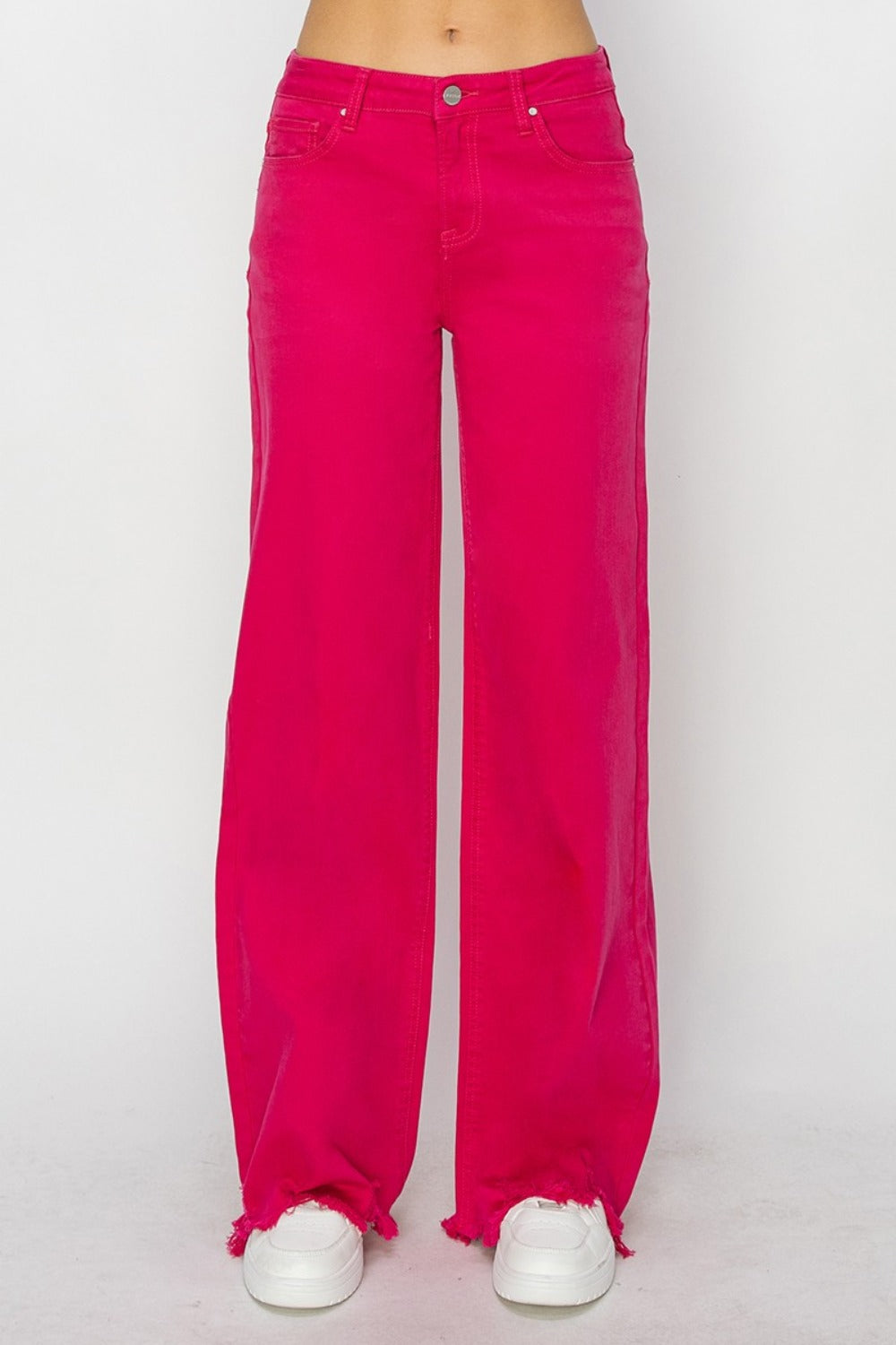 Racy High Rise Wide Leg Jeans