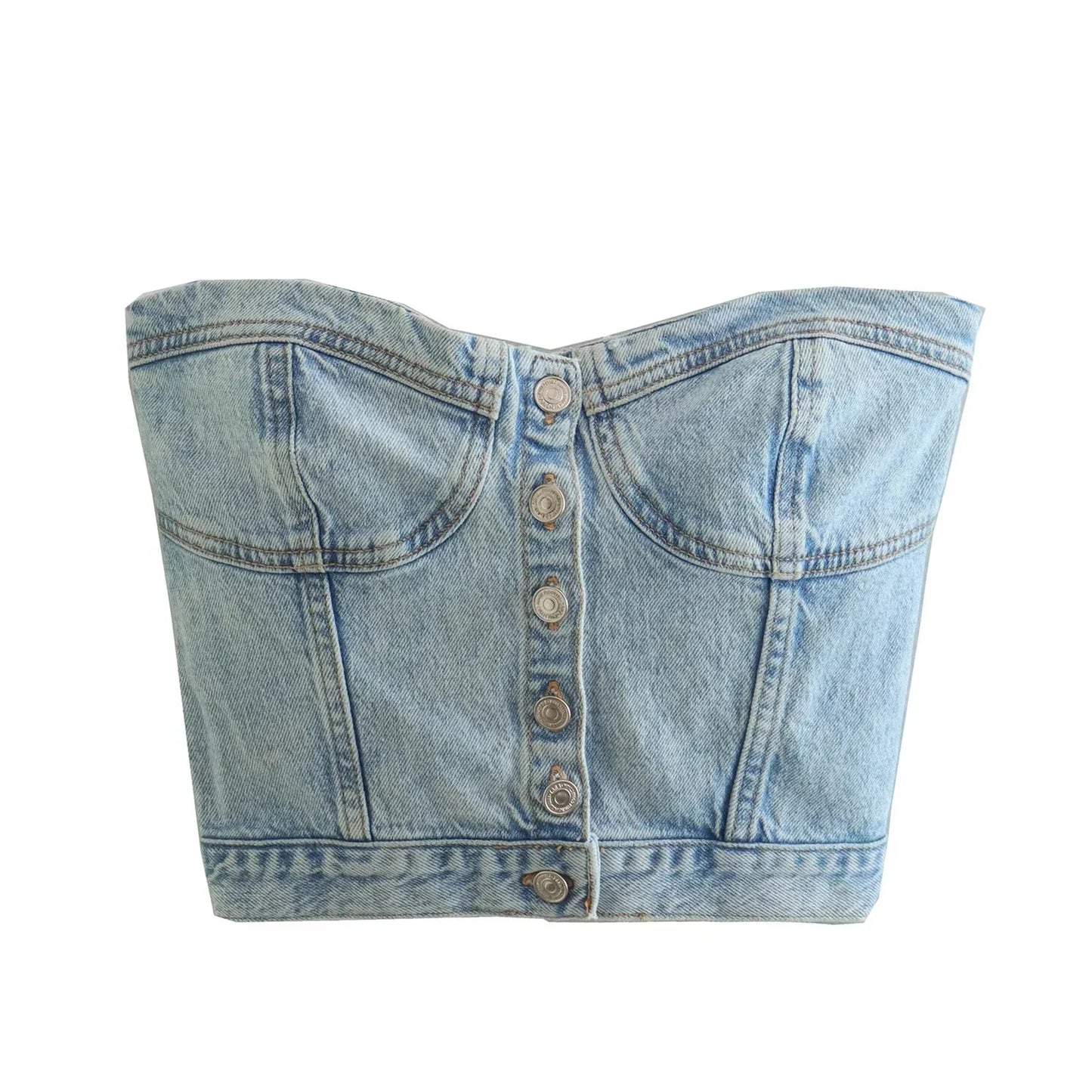 Jamie Denim Bustier
