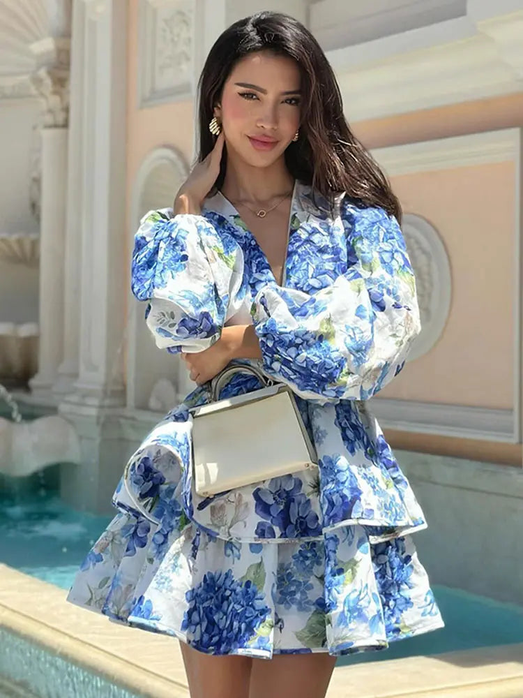 Alisa Mini Dress - très bleu éclat
