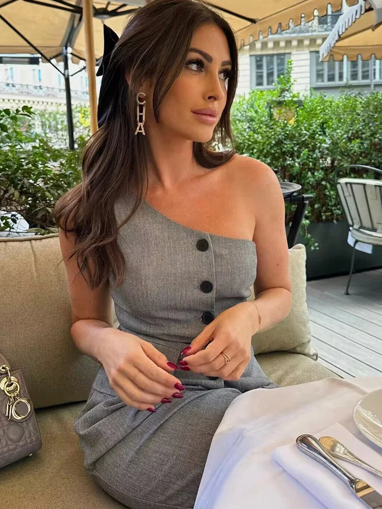Charlotte Asymmetrical Top