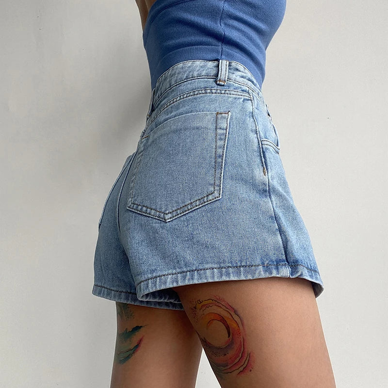 Joanna Denim Mini Skort