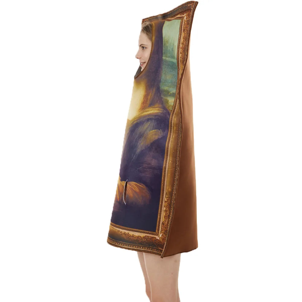 Mona Lisa Mural Costume