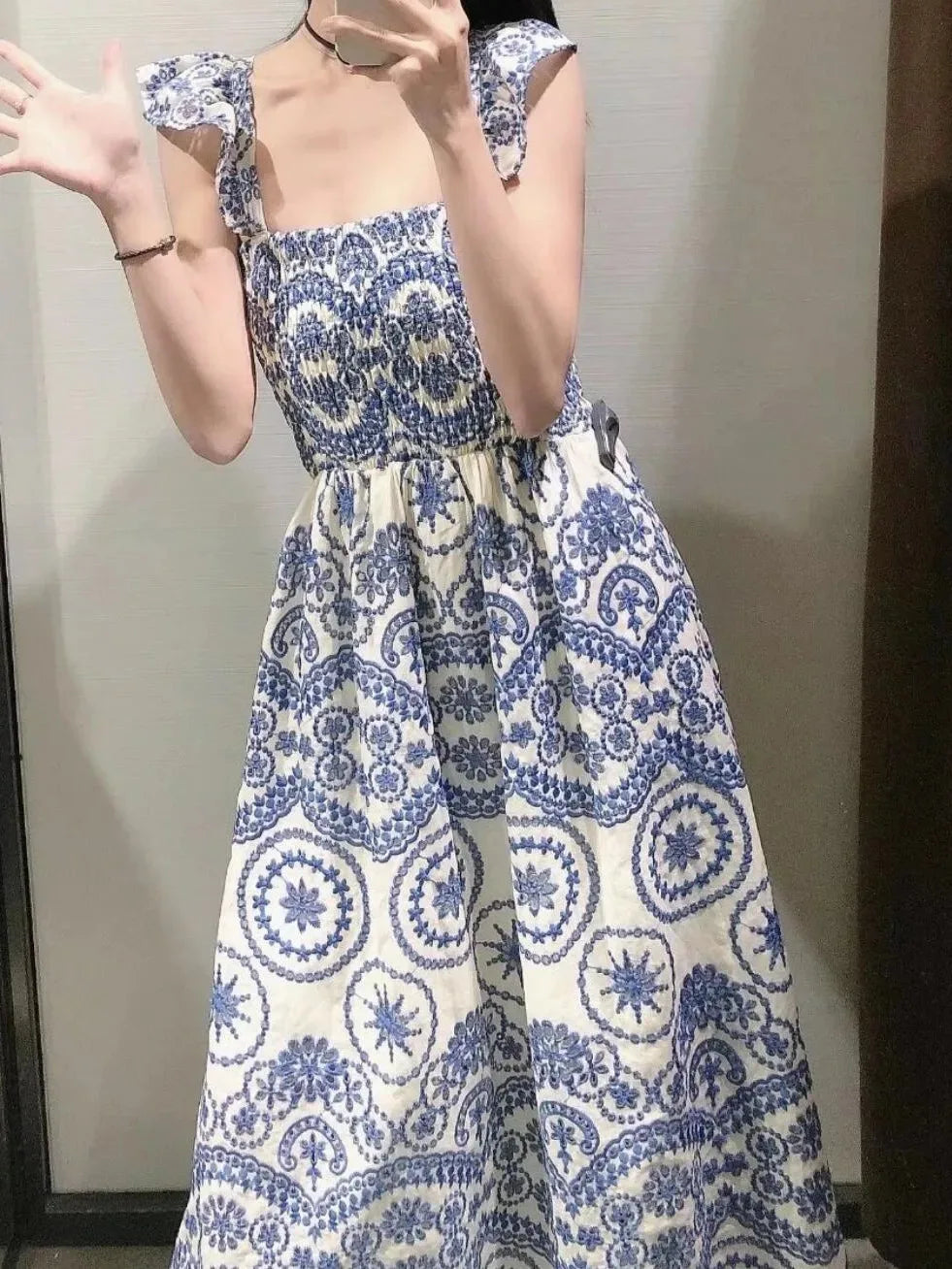 Alyssa Maxi Dress - très bleu éclat