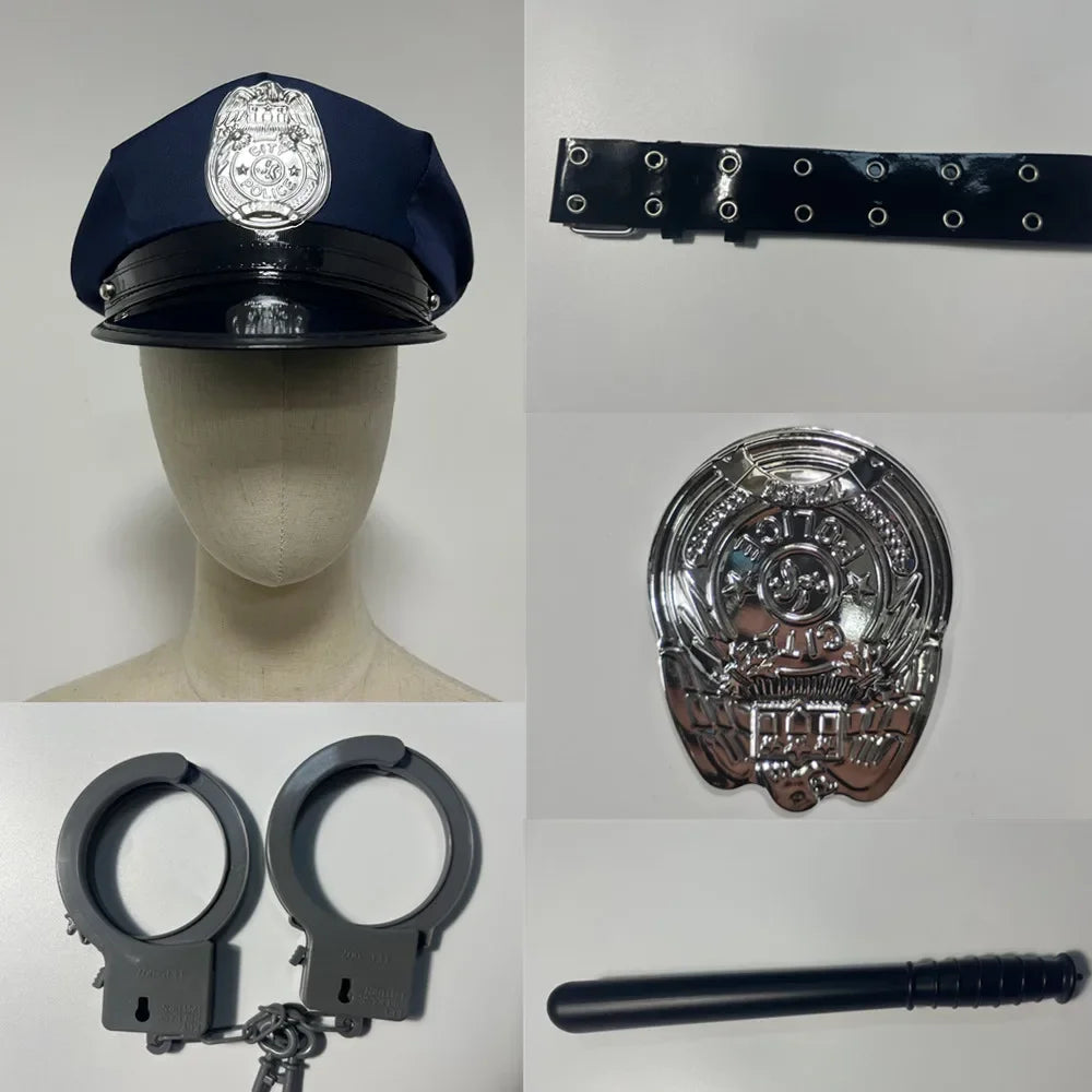 You're Busted Police Officer Costume Set