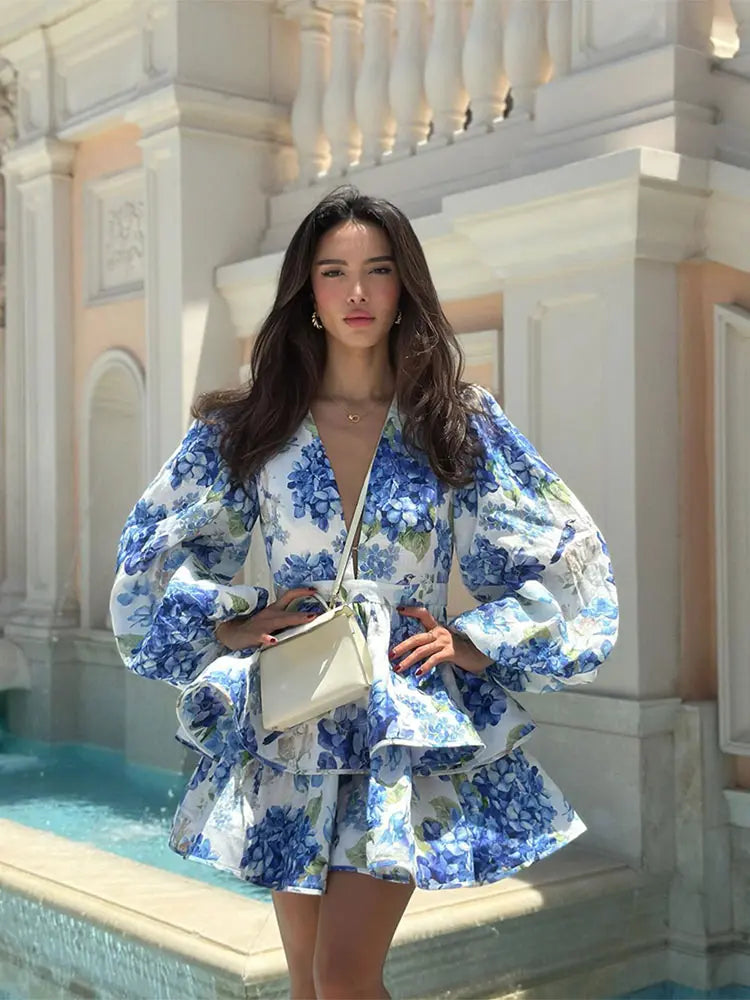 alisa mini dress A new season favourite: The Alisa Puff Sleeve Mini Dress. , #RebeccaVallance