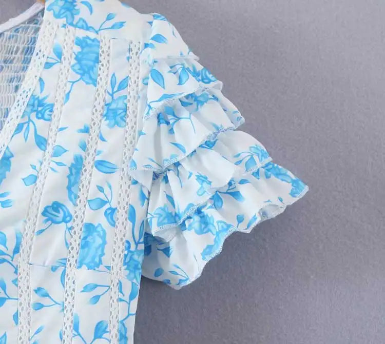 Alana Mini Dress - très bleu éclat