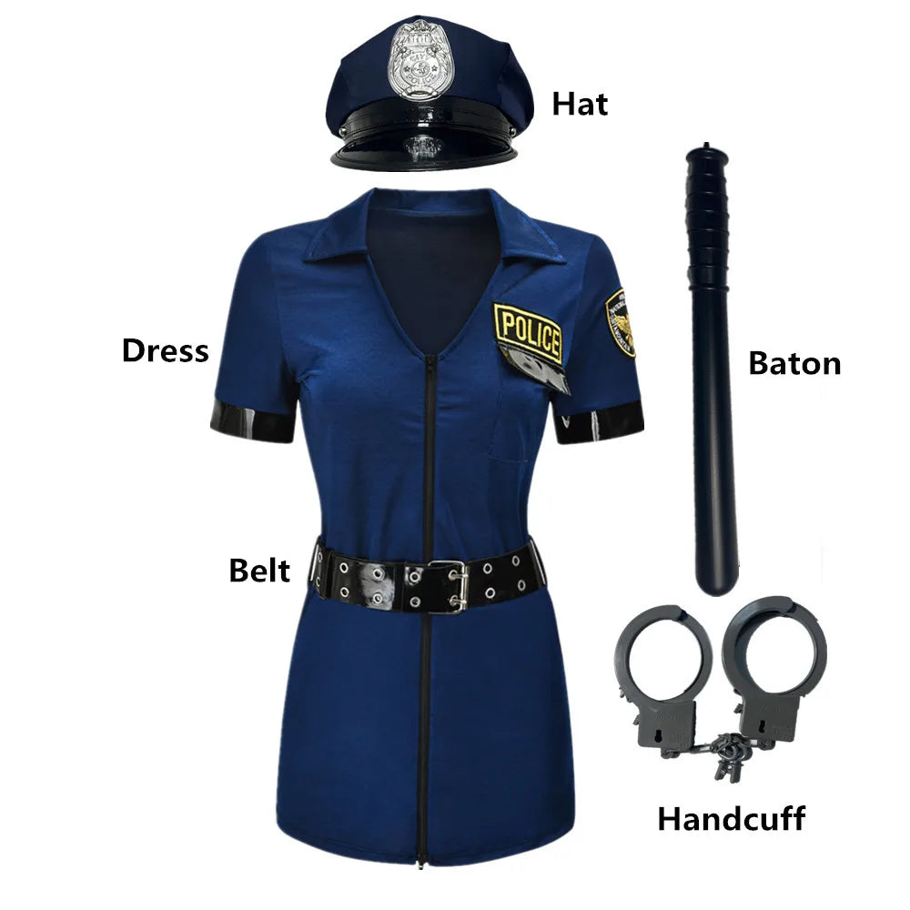 You're Busted Police Officer Costume Set