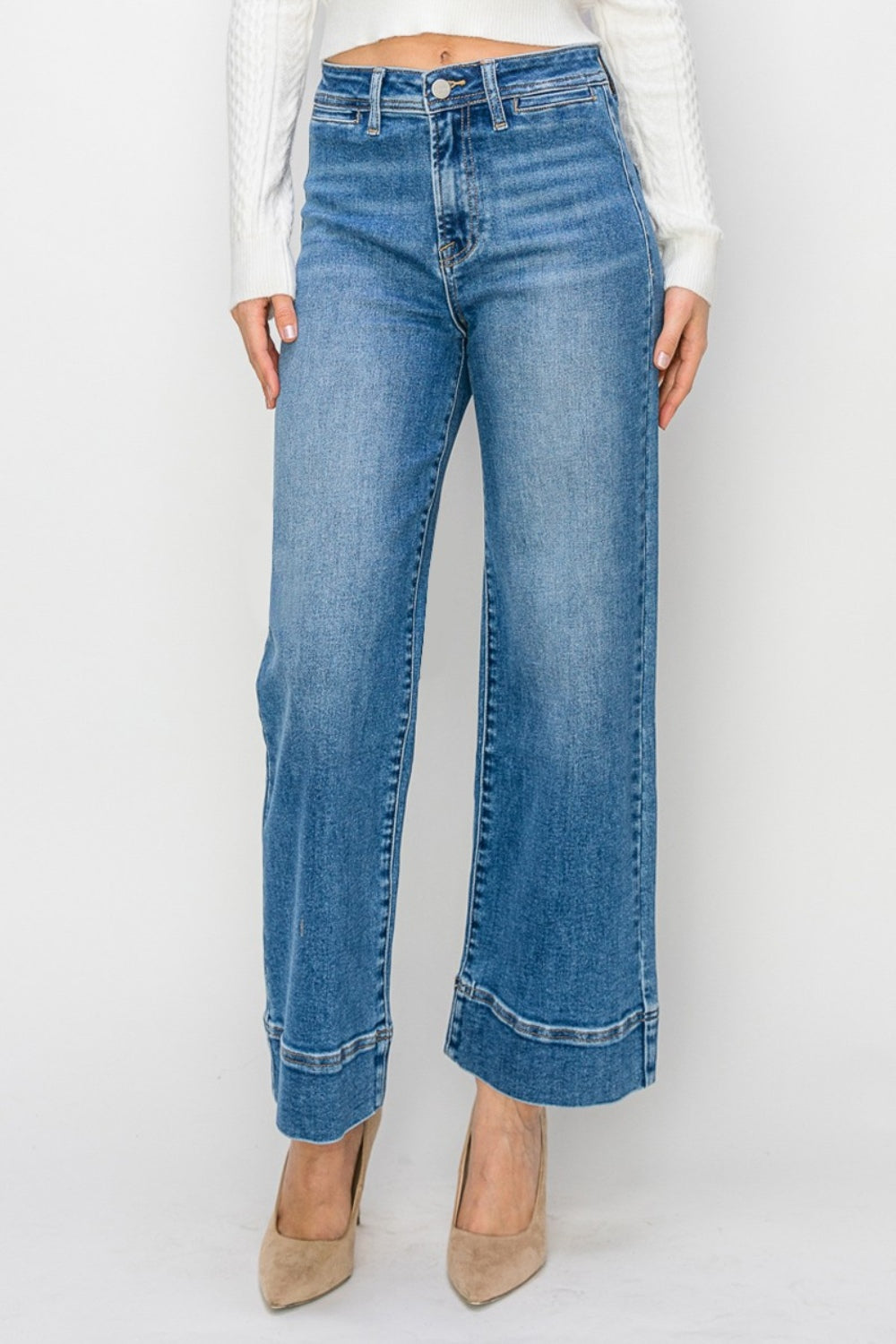 Jilly High Rise Wide Leg Jeans