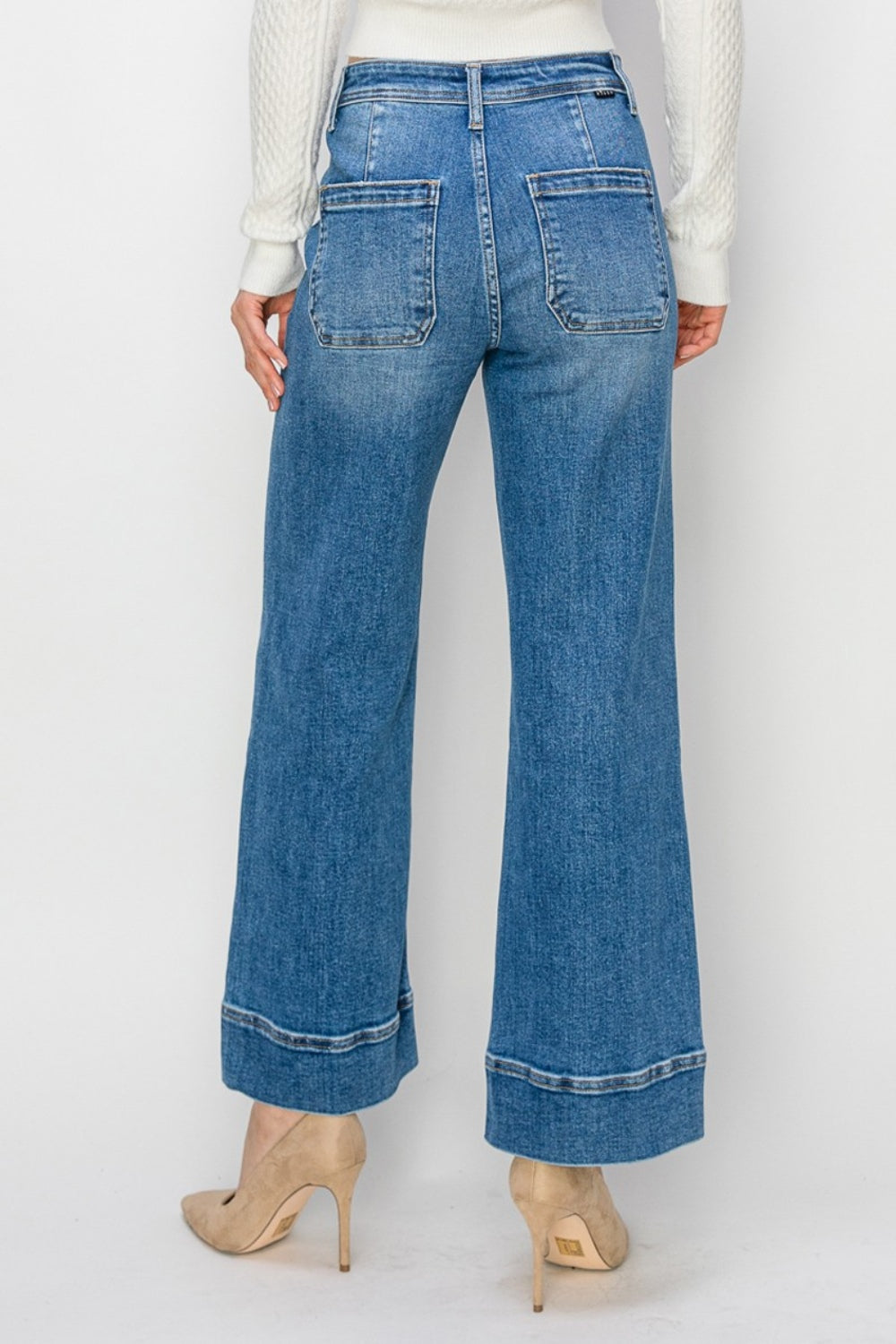 Jilly High Rise Wide Leg Jeans