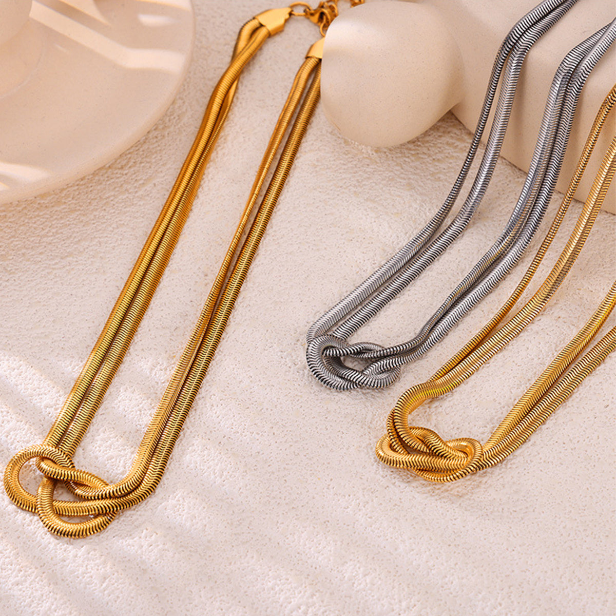 Victoria Knot Necklace