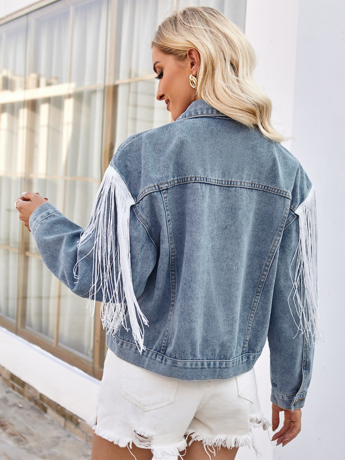 Alix Tassel Denim Jacket