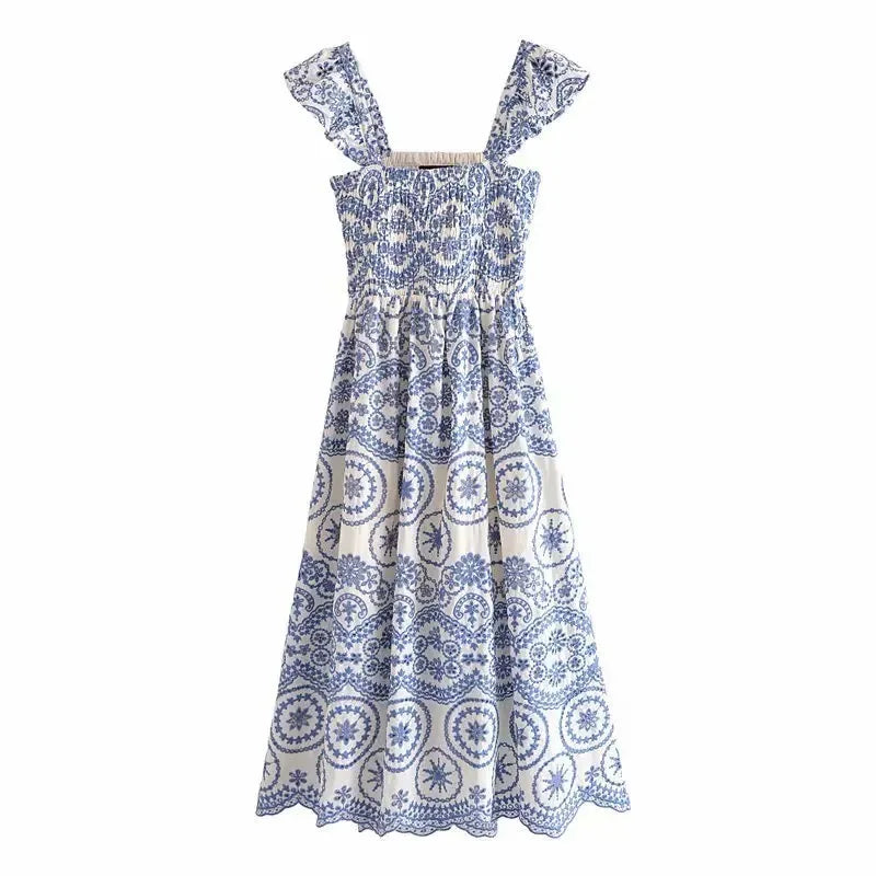 Alyssa Maxi Dress - très bleu éclat